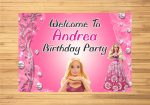 Barbie Theme  Customized Welcome Board Online Sale