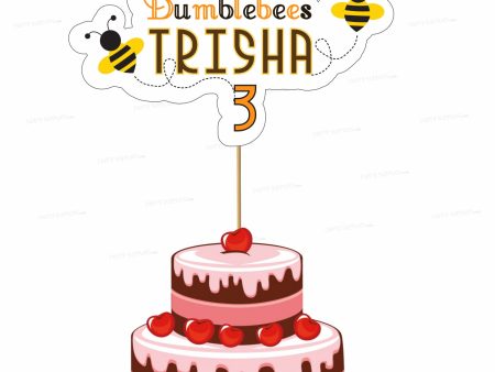 Bumble Bee Theme Cake Topper Online