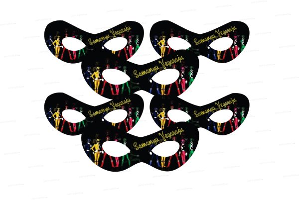 Power Rangers Theme Eye Mask Discount