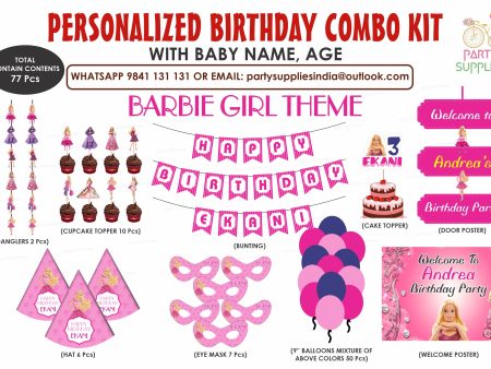 Barbie Theme Preferred Combo Kit Online