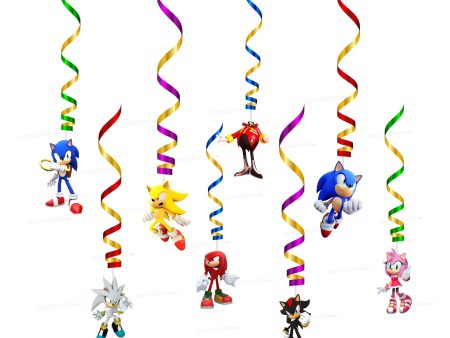 Sonic the Hedgehog Theme Swirls Supply