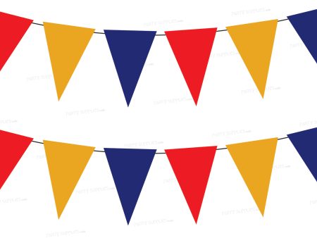 Power Rangers Theme Flag Bunting Supply