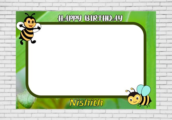 Bumble Bee Customized Theme PhotoBooth For Cheap