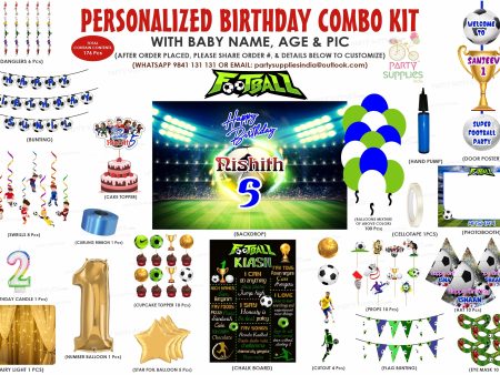 Football Theme Premium Combo Kit on Sale