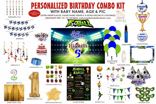 Football Theme Premium Combo Kit on Sale