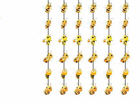 Bumble Bee Theme Classic Dangler For Sale