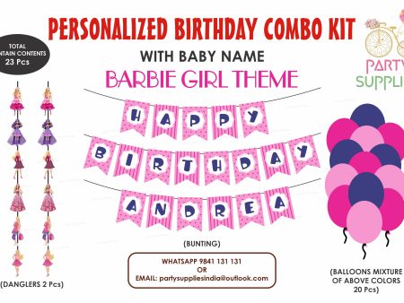 Barbie Theme Basic Combo Kit Cheap