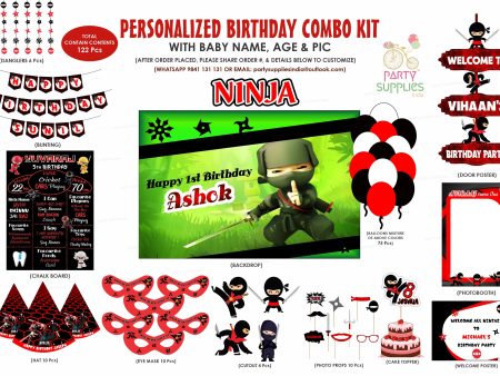 Ninja Theme Classic Combo Kit Sale