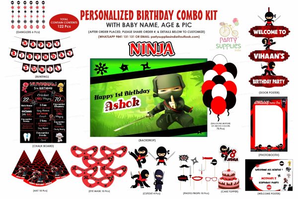 Ninja Theme Classic Combo Kit Sale