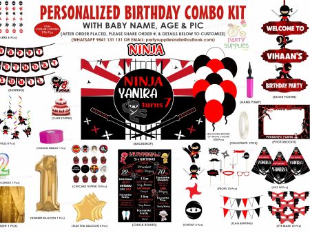 Ninja Theme Premium Combo Kit Cheap