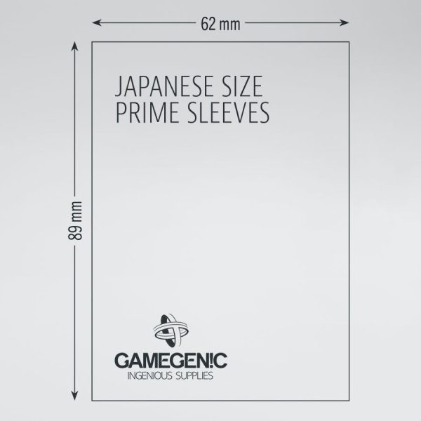 Gamegenic -  Japanese Size Prime Sleeves - Lime (60ct) Cheap