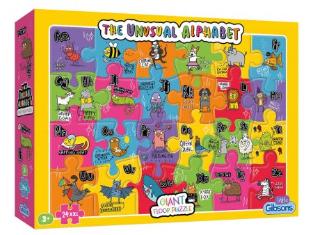 Puzzle - Gibsons - The Unusual Alphabet (24XXL Pieces) Supply