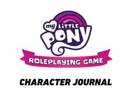 My Little Pony Roleplaying Game Character Journal For Sale