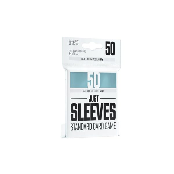 Just Sleeves: Standard Card Game - Clear (50ct) Sale