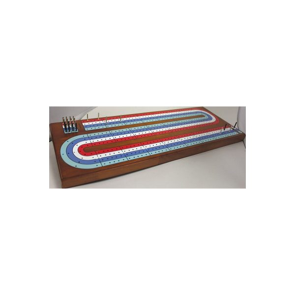 Large - 4 Track Cribbage Board Game Online Sale