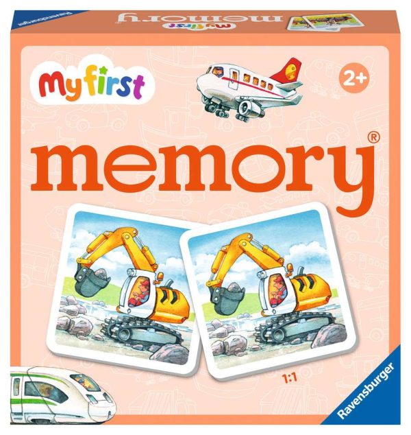 My First Memory Game - Vehicles Cheap