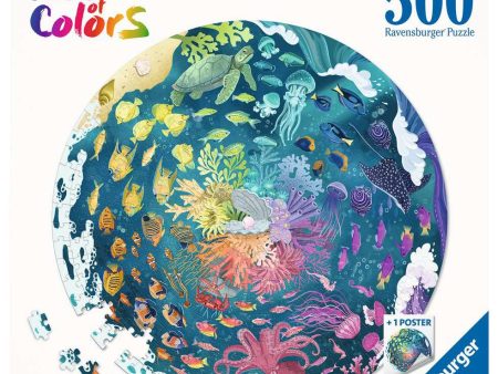 Puzzle - Ravensburger - Circle of Colors - Ocean (500 Pieces) Supply