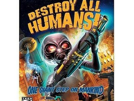 DESTROY ALL HUMANS - PLAYSTATION 2 For Cheap